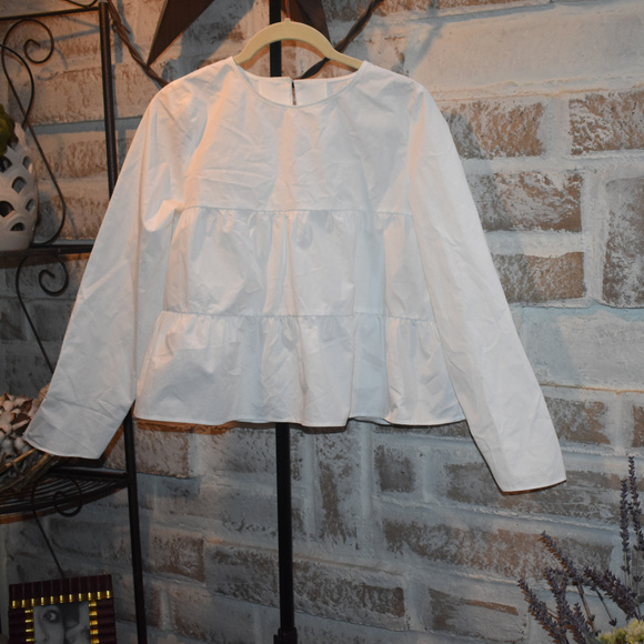 Zara Tops - Medium White blouse Zara Collection